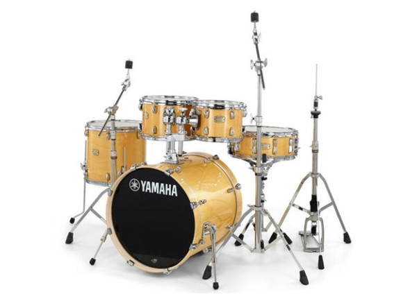 Yamaha Stage Custom Birch SBP0F5 Natural Wood com Hardware Yamaha Stage Custom Birch SBP0F5 Natural Wood com Hardware